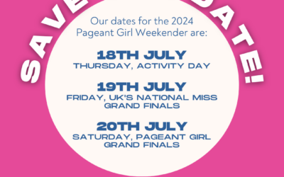 It’s Official! The dates & venue for the 2024 Pageant Girl Weekender!